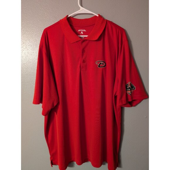 Antigua Other - Arizona Diamondbacks Antigua Polo Shirt XXL Red 2010 Season Ticket Holder Promo